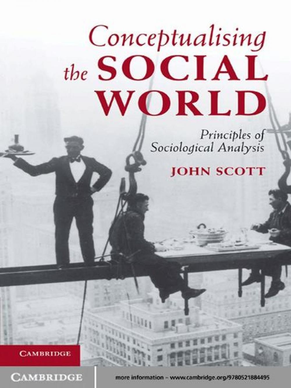 Big bigCover of Conceptualising the Social World