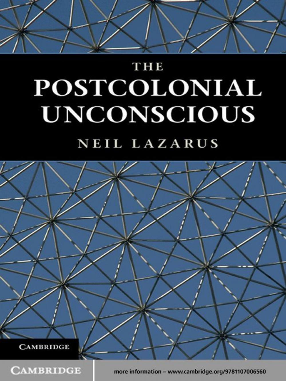 Big bigCover of The Postcolonial Unconscious