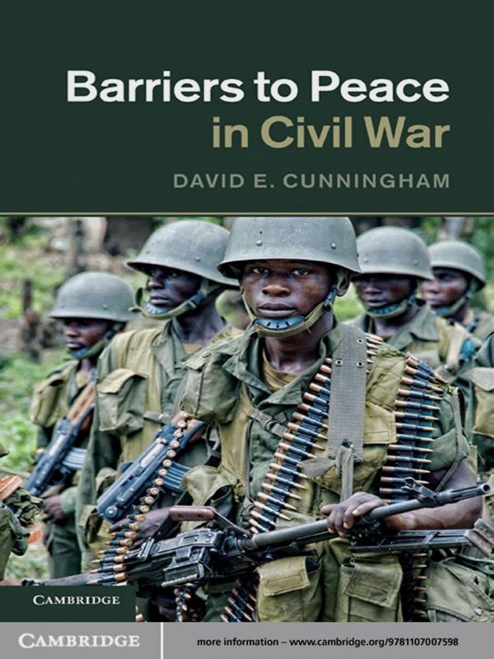 Big bigCover of Barriers to Peace in Civil War