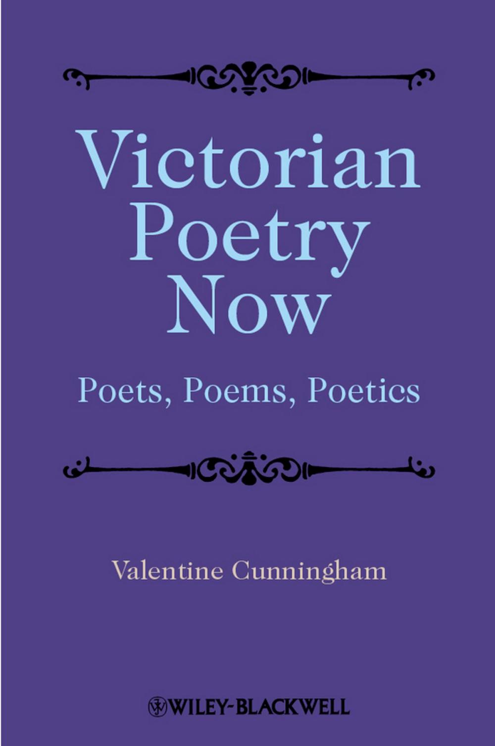 Big bigCover of Victorian Poetry Now