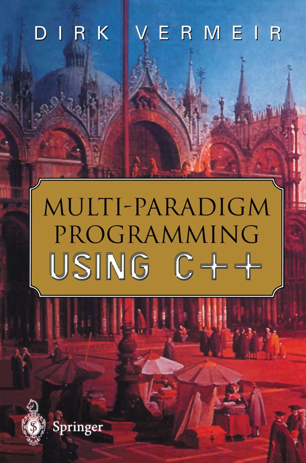 Big bigCover of Multi-Paradigm Programming using C++