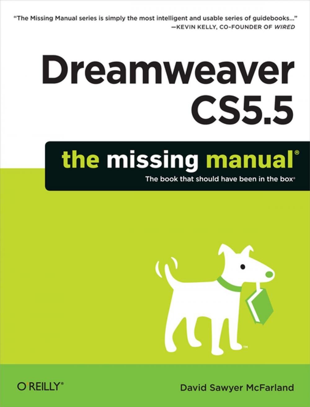 Big bigCover of Dreamweaver CS5.5: The Missing Manual