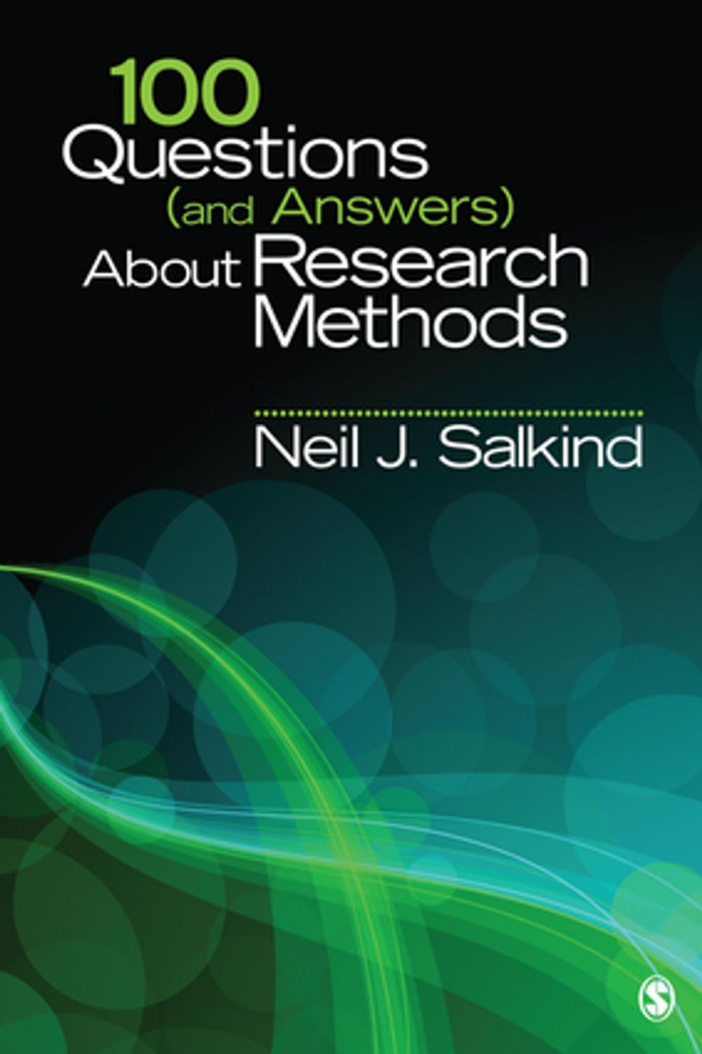 Big bigCover of 100 Questions (and Answers) About Research Methods