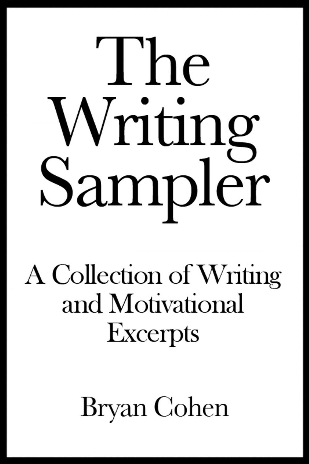 Big bigCover of The Writing Sampler