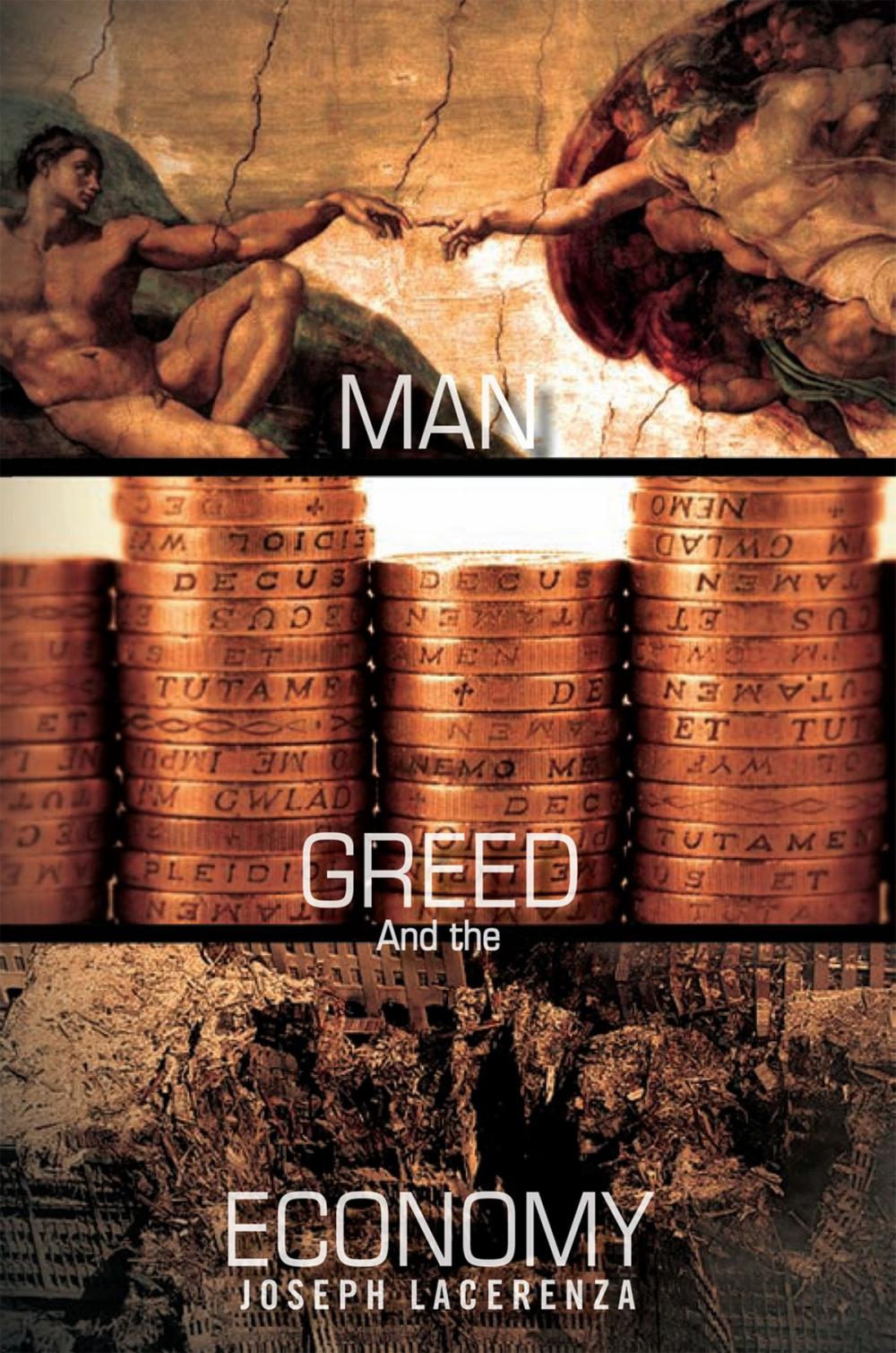 Big bigCover of Man,Greed,And the Economy