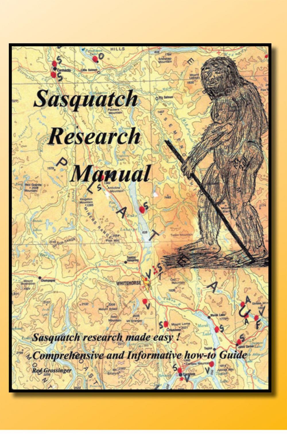 Big bigCover of Sasquatch Research Manual