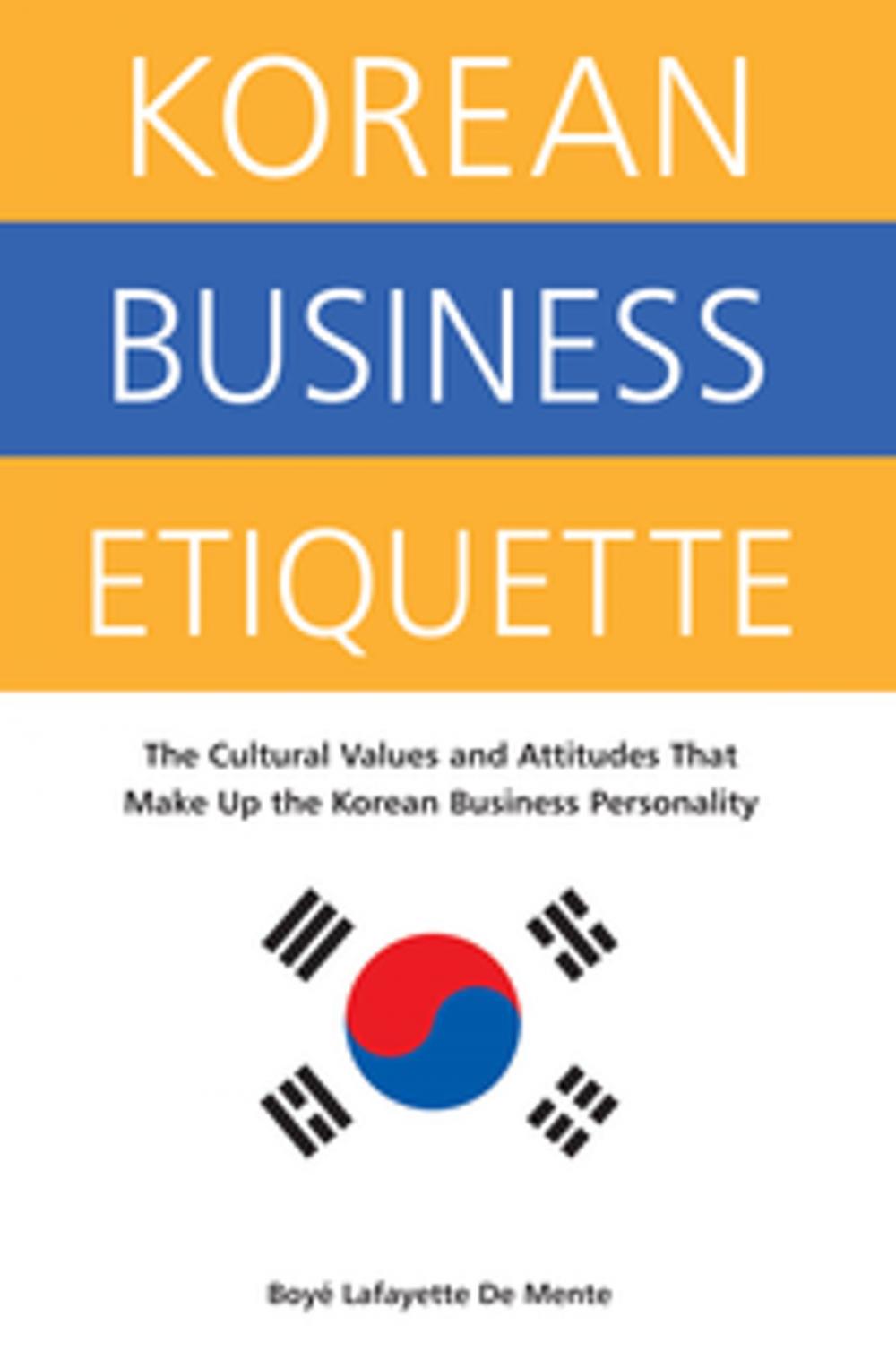 Big bigCover of Korean Business Etiquette