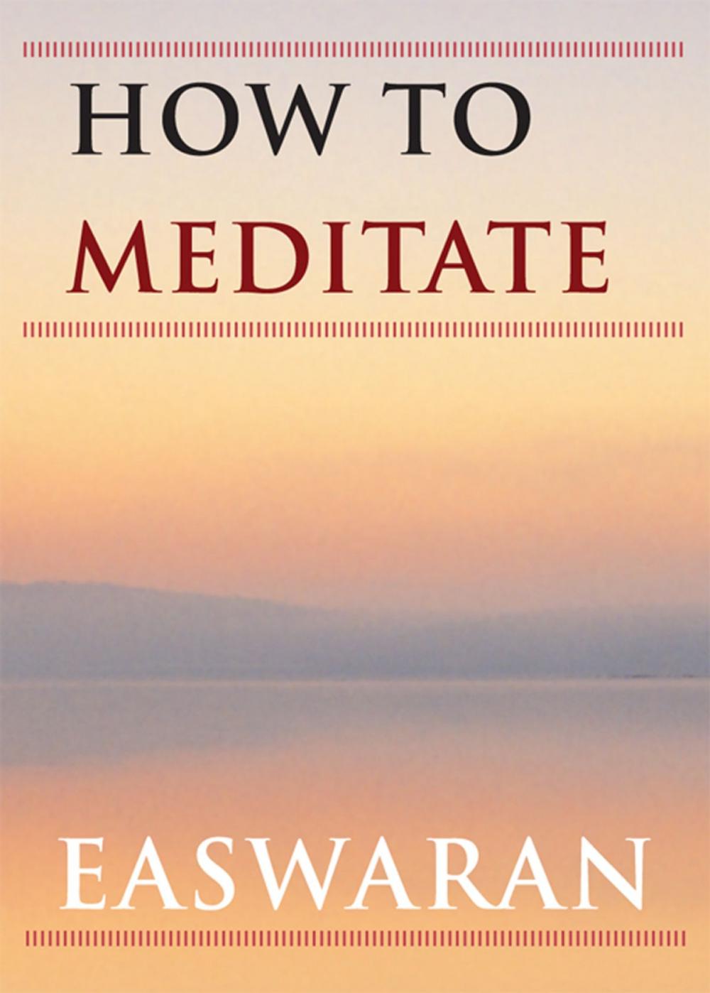 Big bigCover of How to Meditate