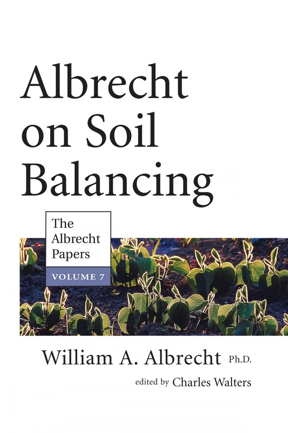 Big bigCover of Albrecht on Soil Balancing