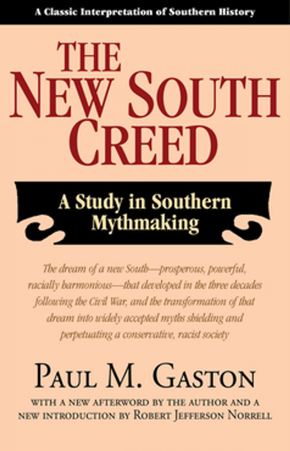 Big bigCover of The New South Creed