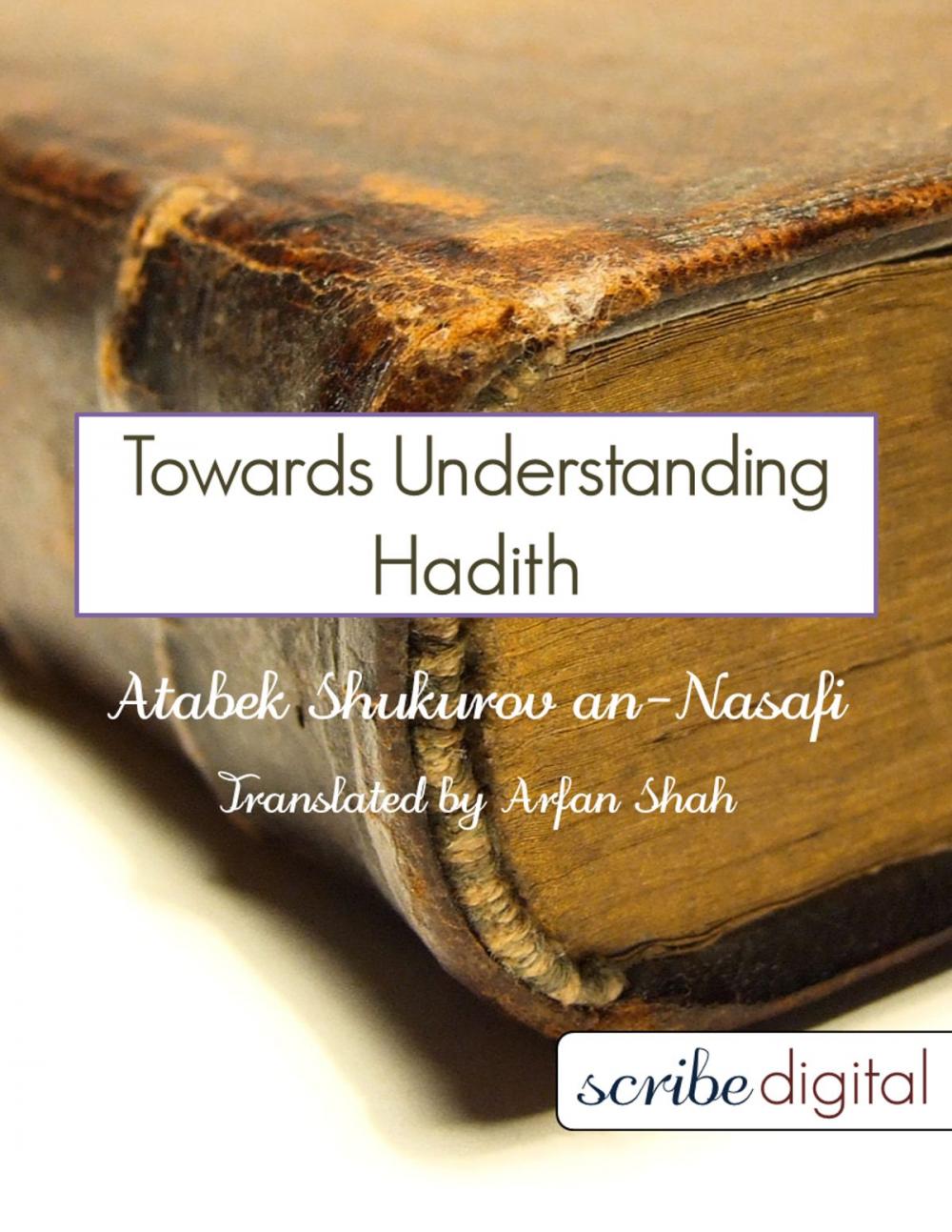 Big bigCover of Towards Understanding Hadith