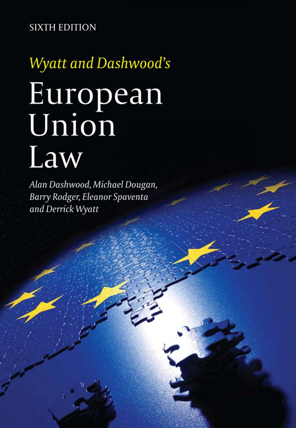 Big bigCover of Wyatt and Dashwood's European Union Law