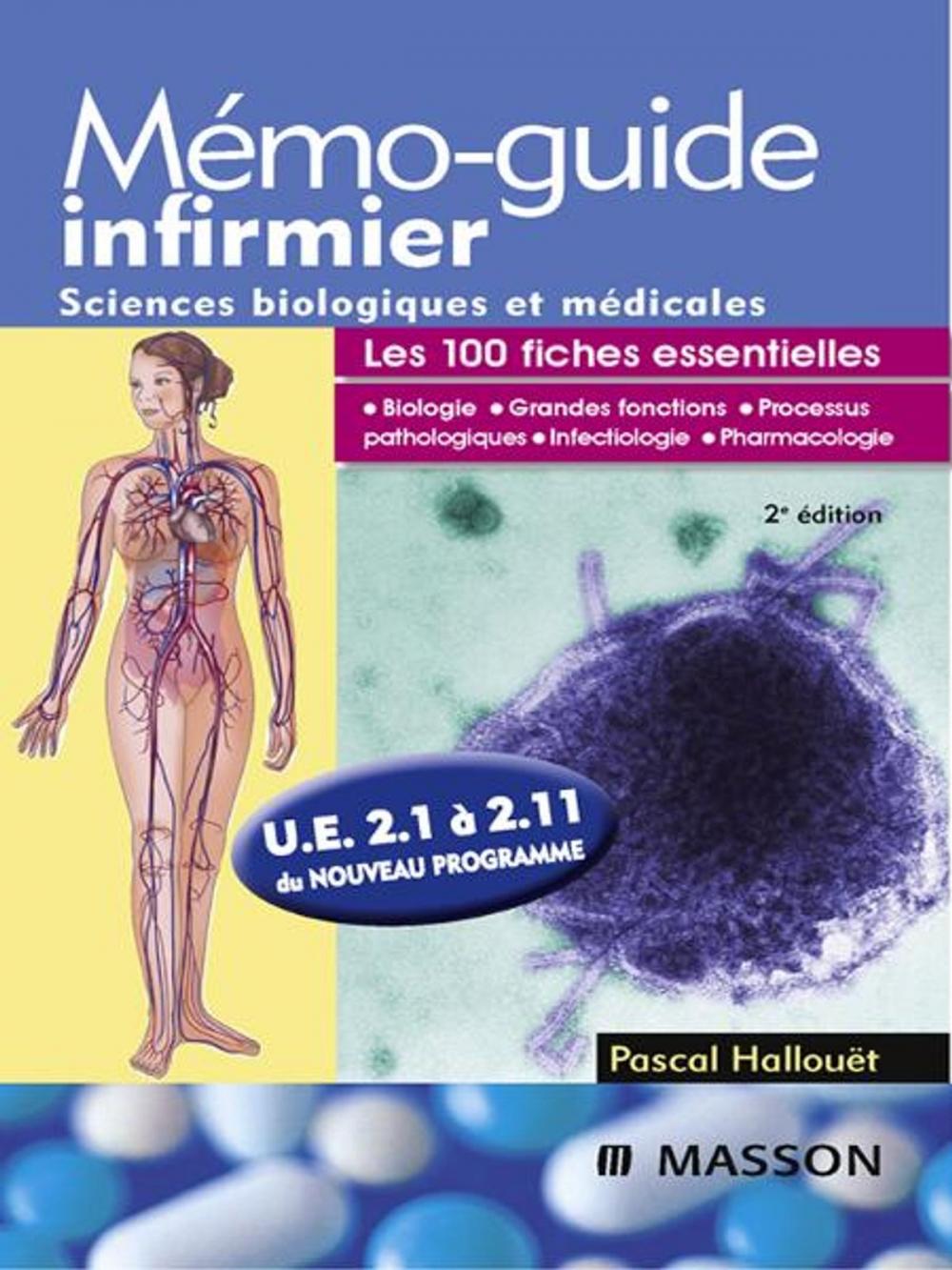 Big bigCover of Mémo-guide infirmier - UE 2.1 à 2.11