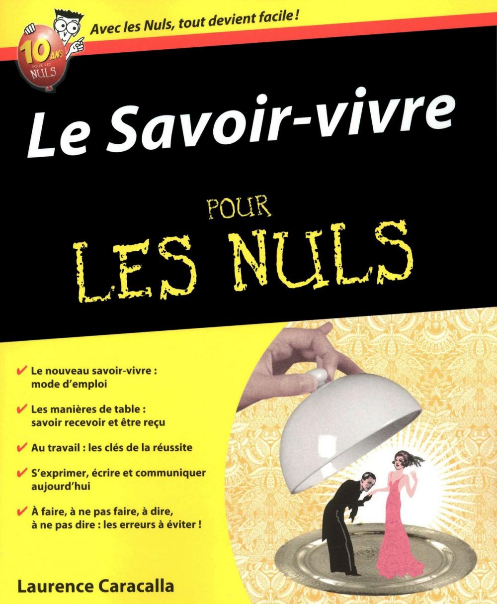 Big bigCover of Le Savoir-vivre Pour les Nuls