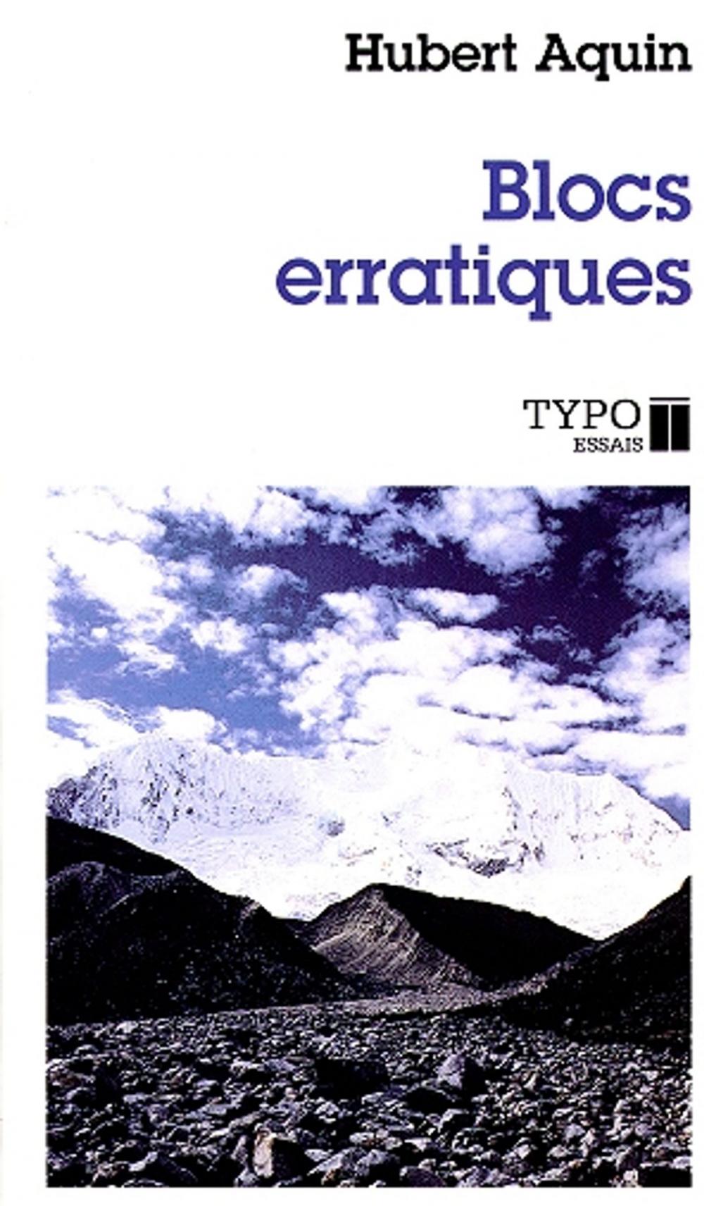 Big bigCover of Blocs erratiques