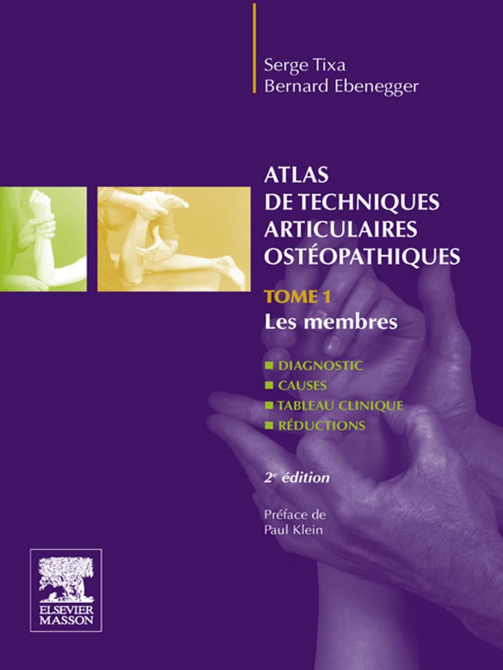 Big bigCover of Atlas de techniques articulaires ostéopathiques