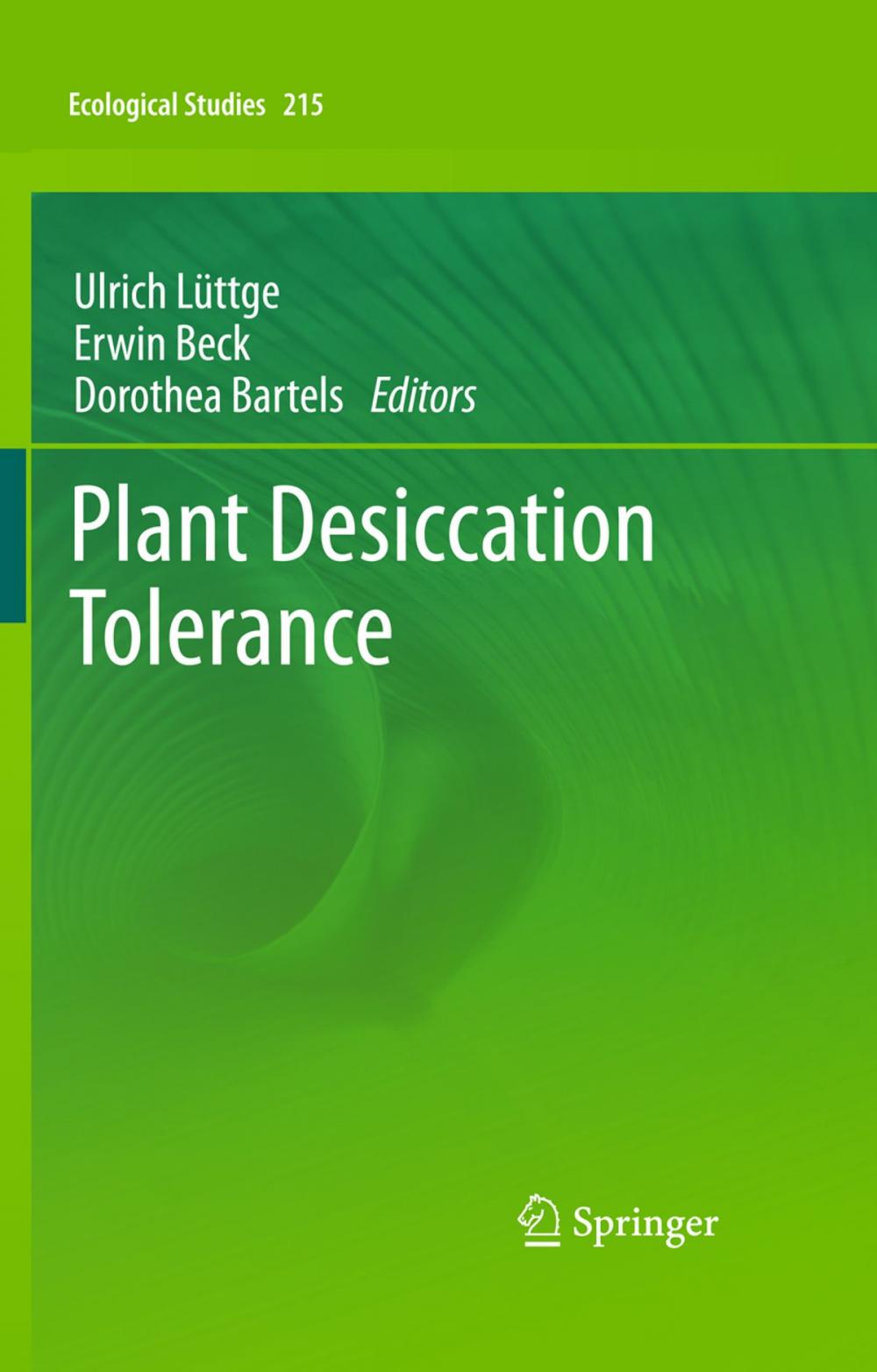 Big bigCover of Plant Desiccation Tolerance