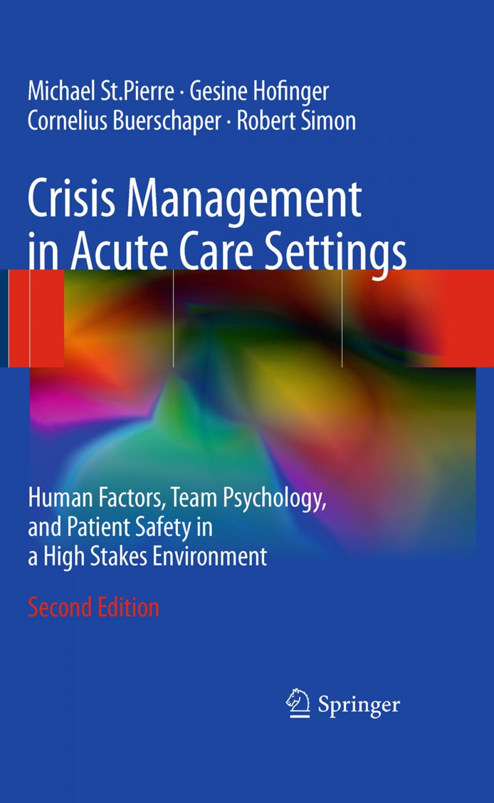 Big bigCover of Crisis Management in Acute Care Settings