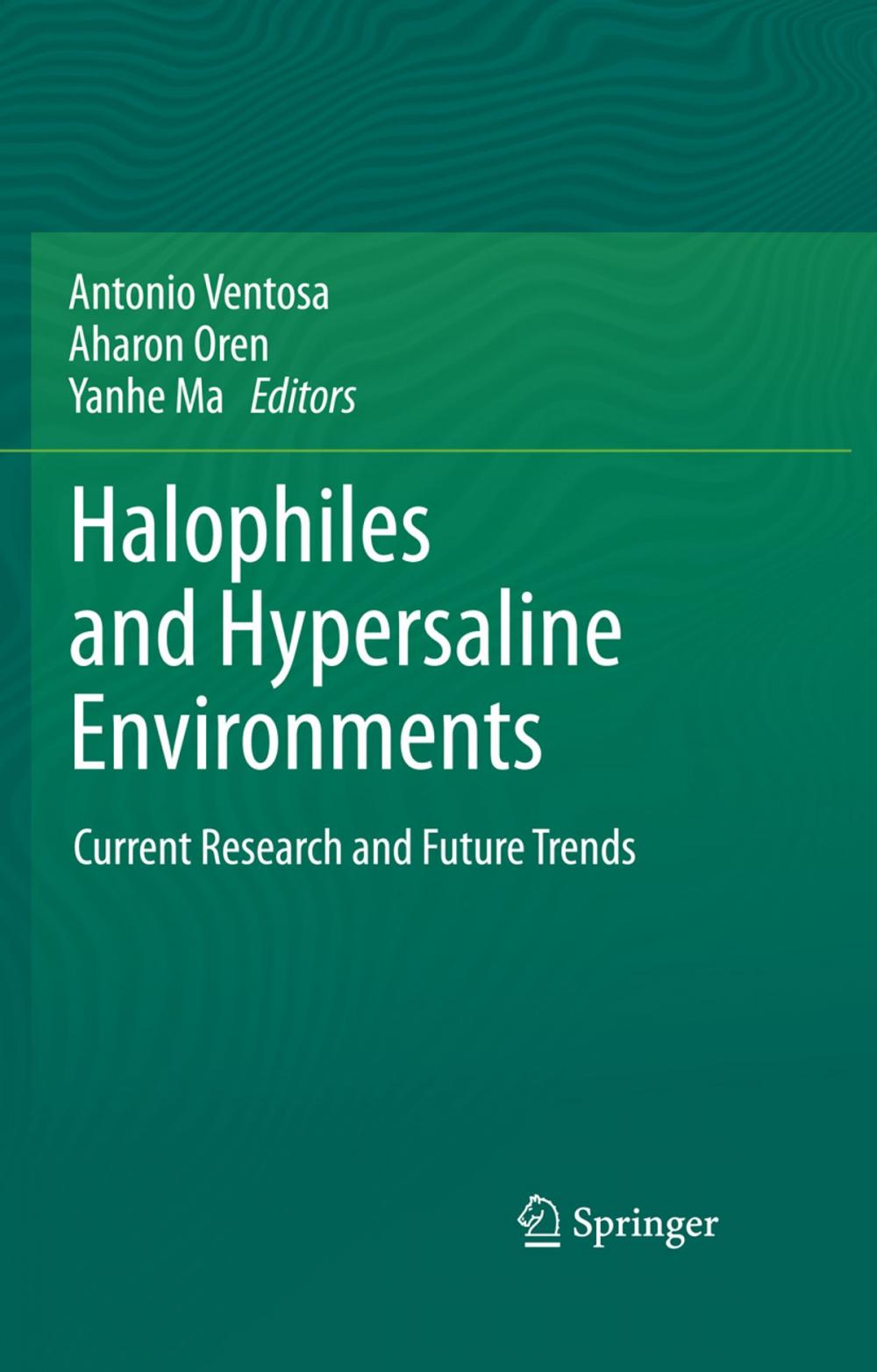 Big bigCover of Halophiles and Hypersaline Environments