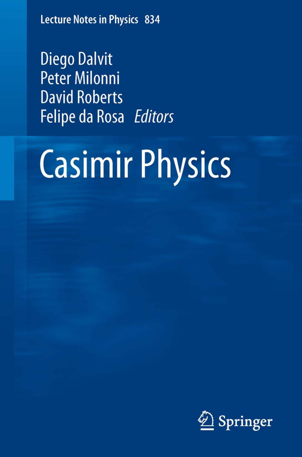 Big bigCover of Casimir Physics