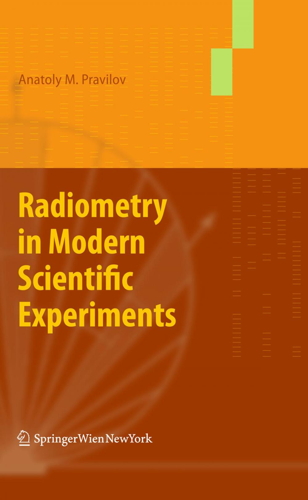 Big bigCover of Radiometry in Modern Scientific Experiments