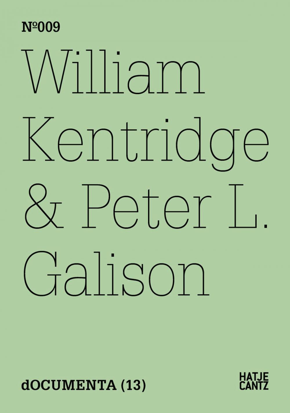 Big bigCover of William Kentridge & Peter L. Galison