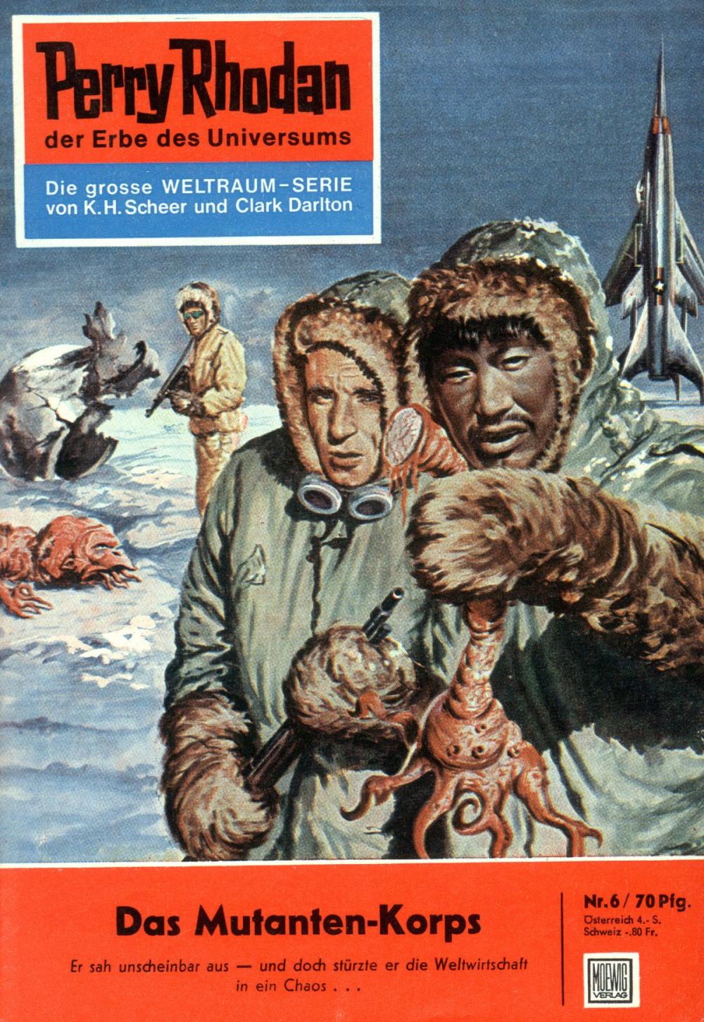 Big bigCover of Perry Rhodan 6: Das Mutanten-Korps