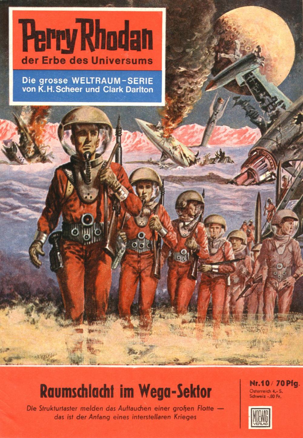 Big bigCover of Perry Rhodan 10: Raumschlacht im Wega-Sektor