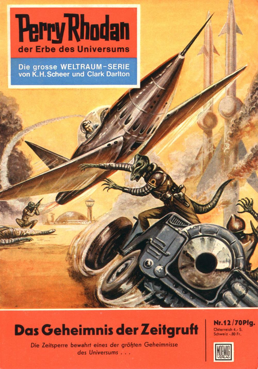 Big bigCover of Perry Rhodan 12: Das Geheimnis der Zeitgruft