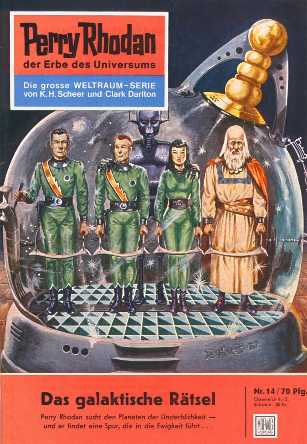 Big bigCover of Perry Rhodan 14: Das galaktische Rätsel