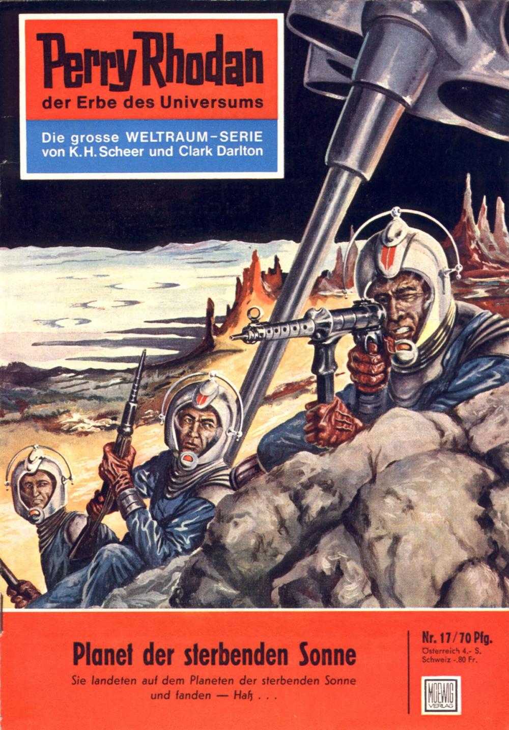 Big bigCover of Perry Rhodan 17: Planet der sterbenden Sonne