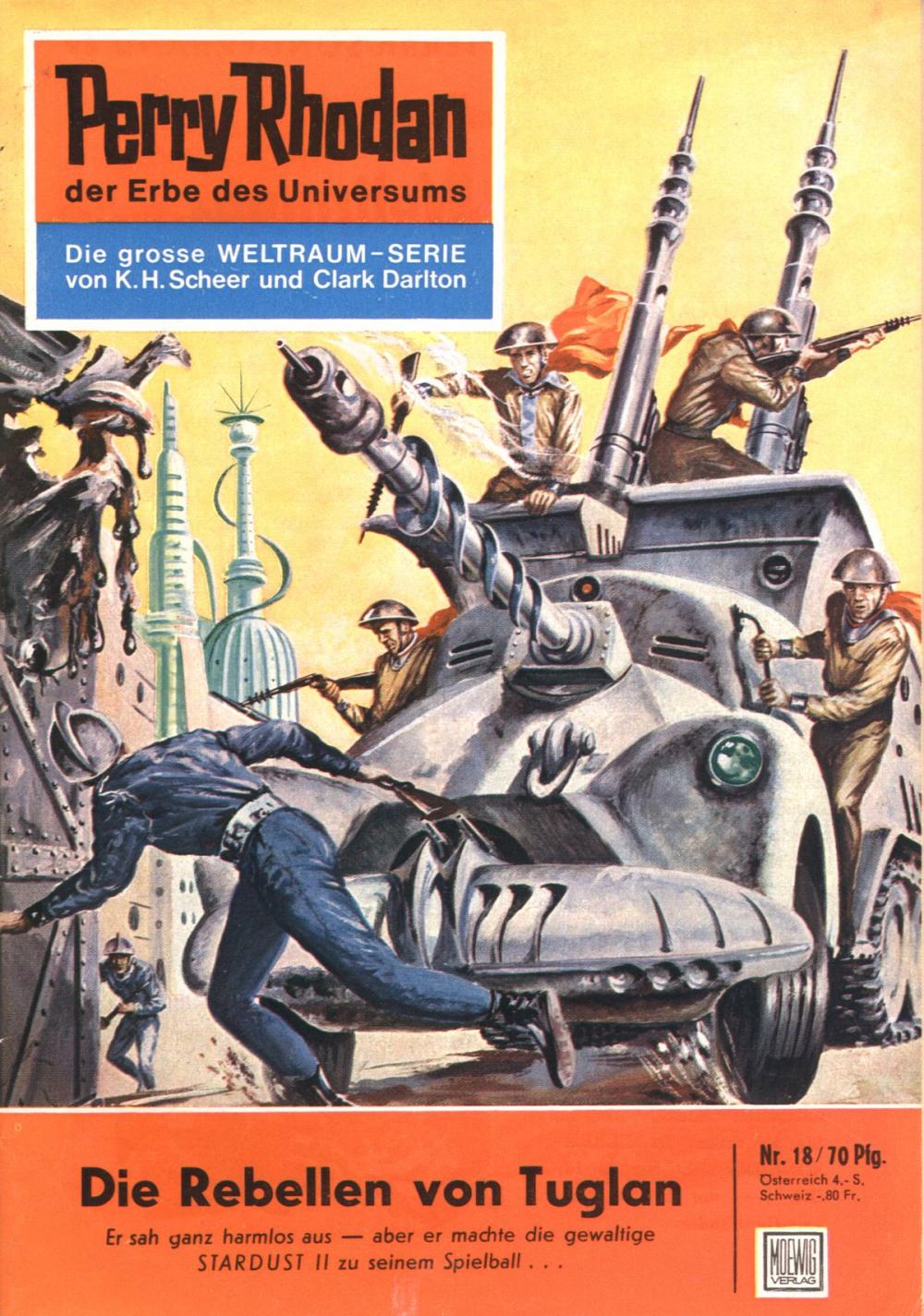 Big bigCover of Perry Rhodan 18: Die Rebellen von Tuglan