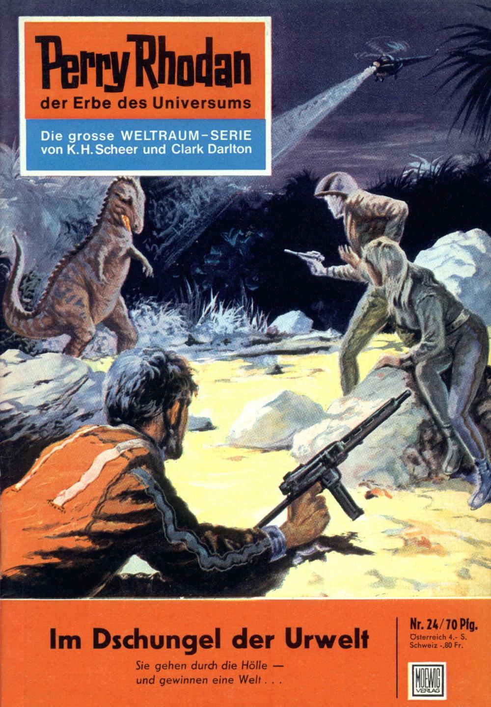 Big bigCover of Perry Rhodan 24: Im Dschungel der Urwelt