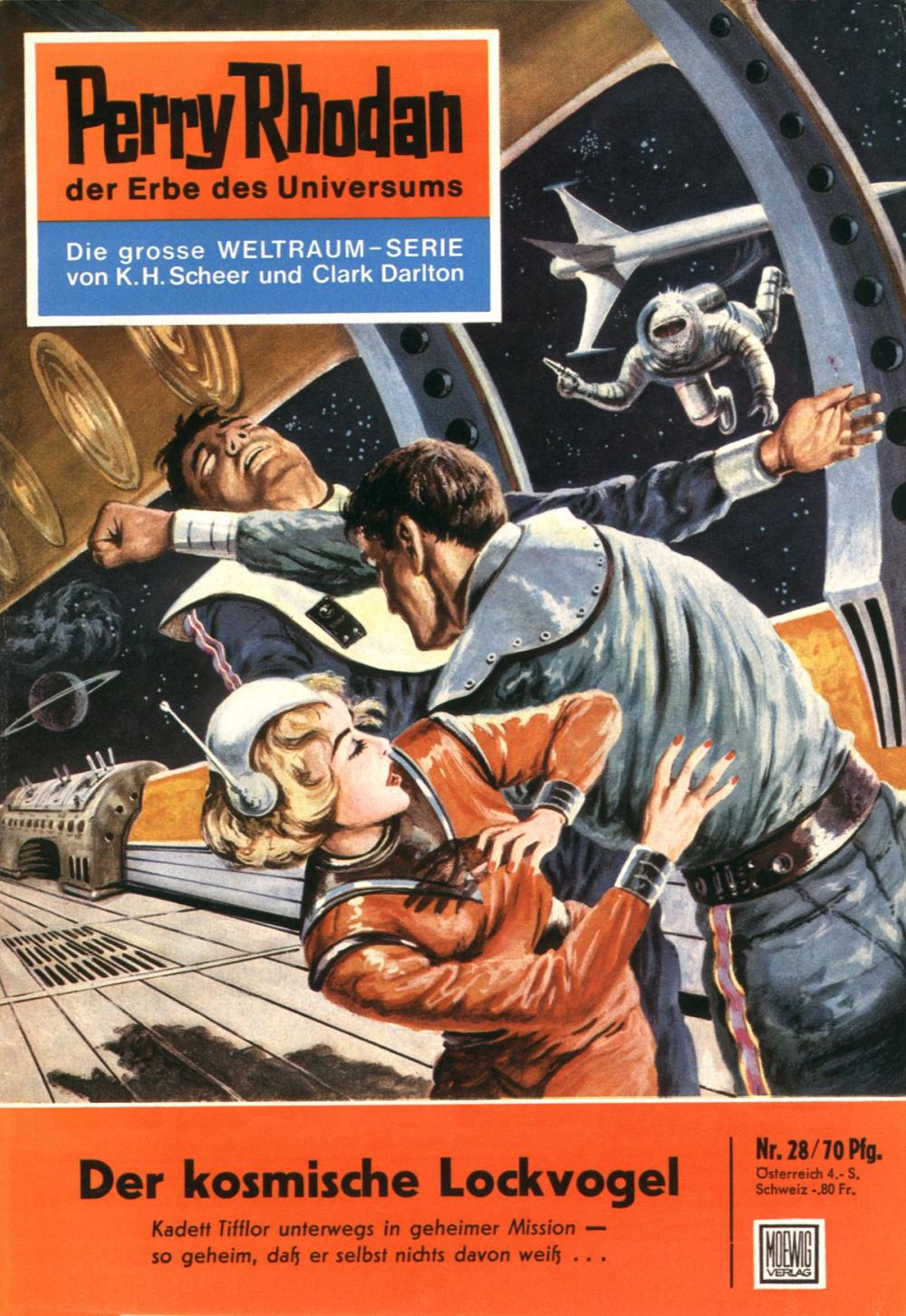 Big bigCover of Perry Rhodan 28: Der kosmische Lockvogel