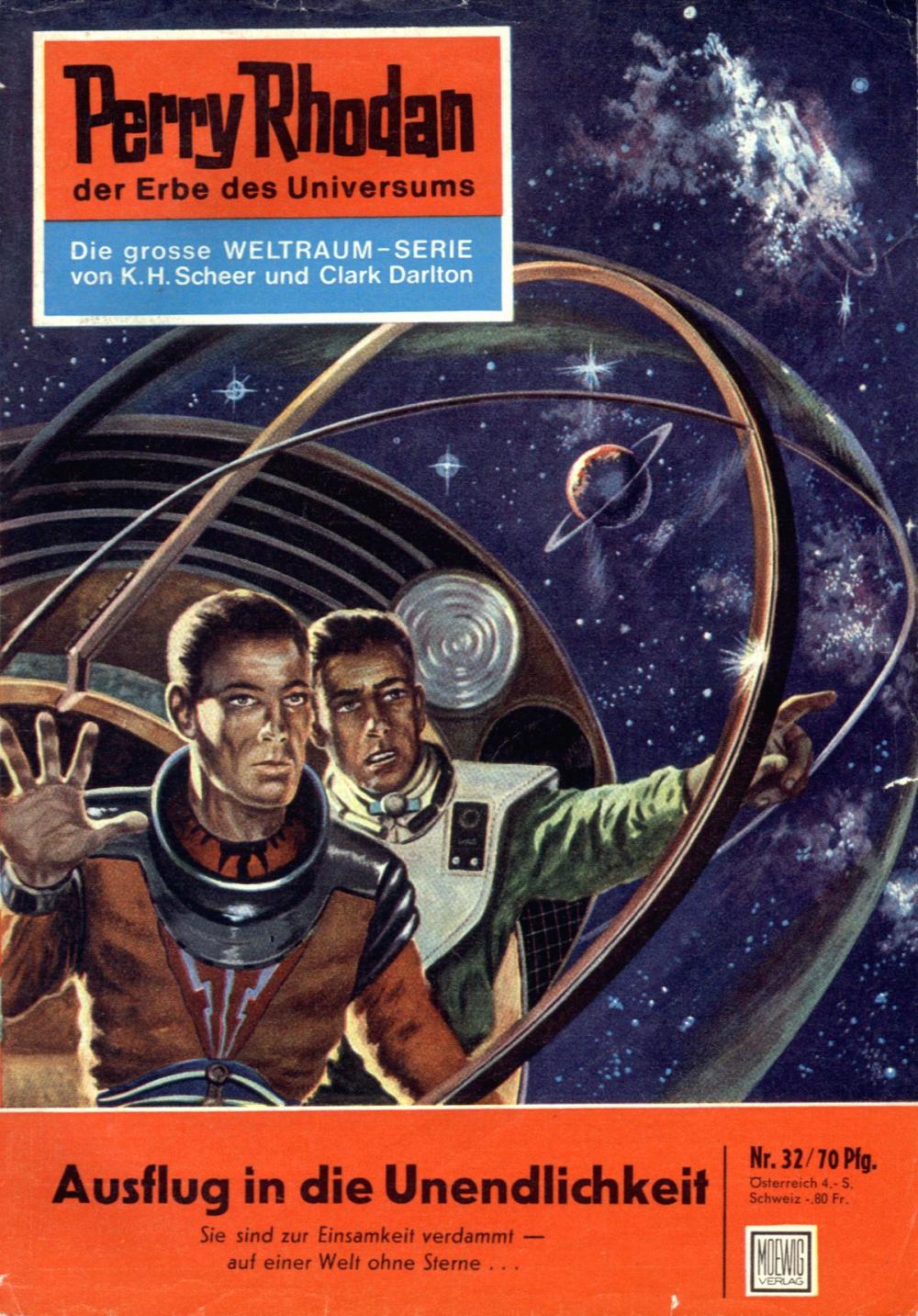 Big bigCover of Perry Rhodan 32: Ausflug in die Unendlichkeit