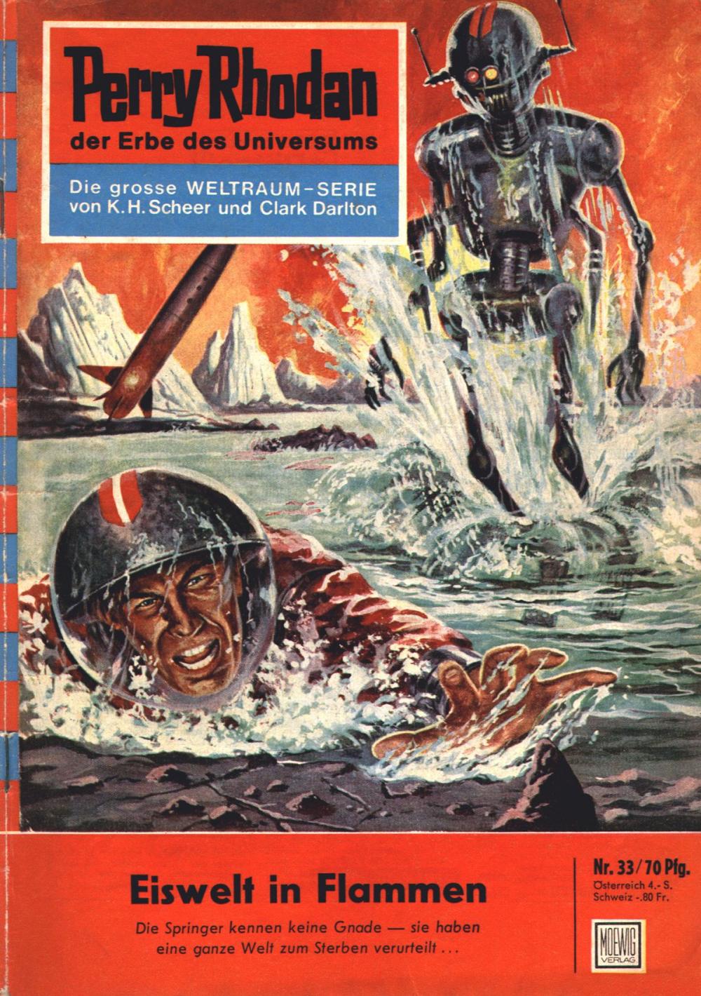 Big bigCover of Perry Rhodan 33: Eiswelt in Flammen