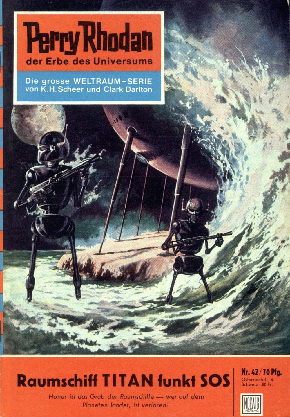 Big bigCover of Perry Rhodan 42: Raumschiff TITAN funkt SOS