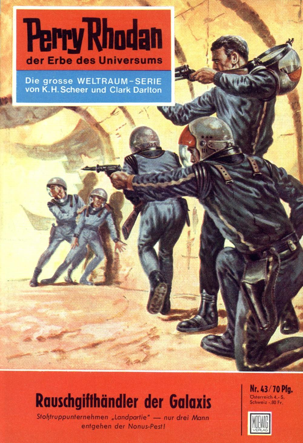 Big bigCover of Perry Rhodan 43: Rauschgifthändler der Galaxis