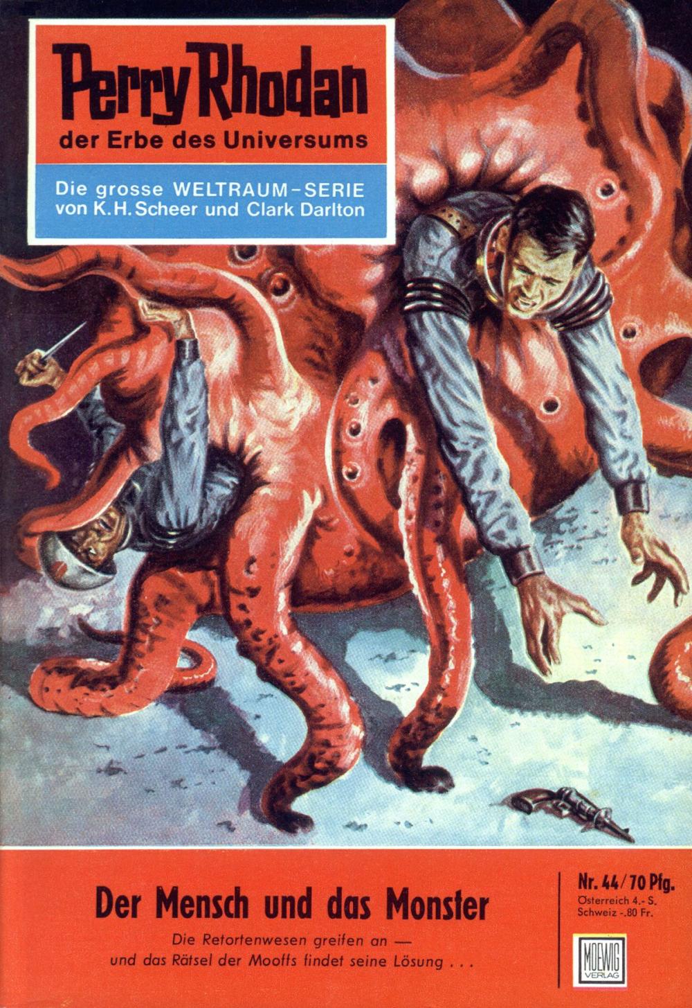 Big bigCover of Perry Rhodan 44: Der Mensch und das Monster