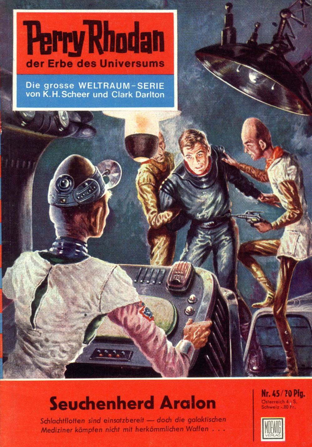 Big bigCover of Perry Rhodan 45: Seuchenherd Aralon