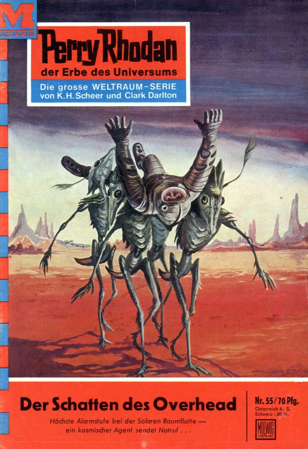 Big bigCover of Perry Rhodan 55: Der Schatten des Overhead