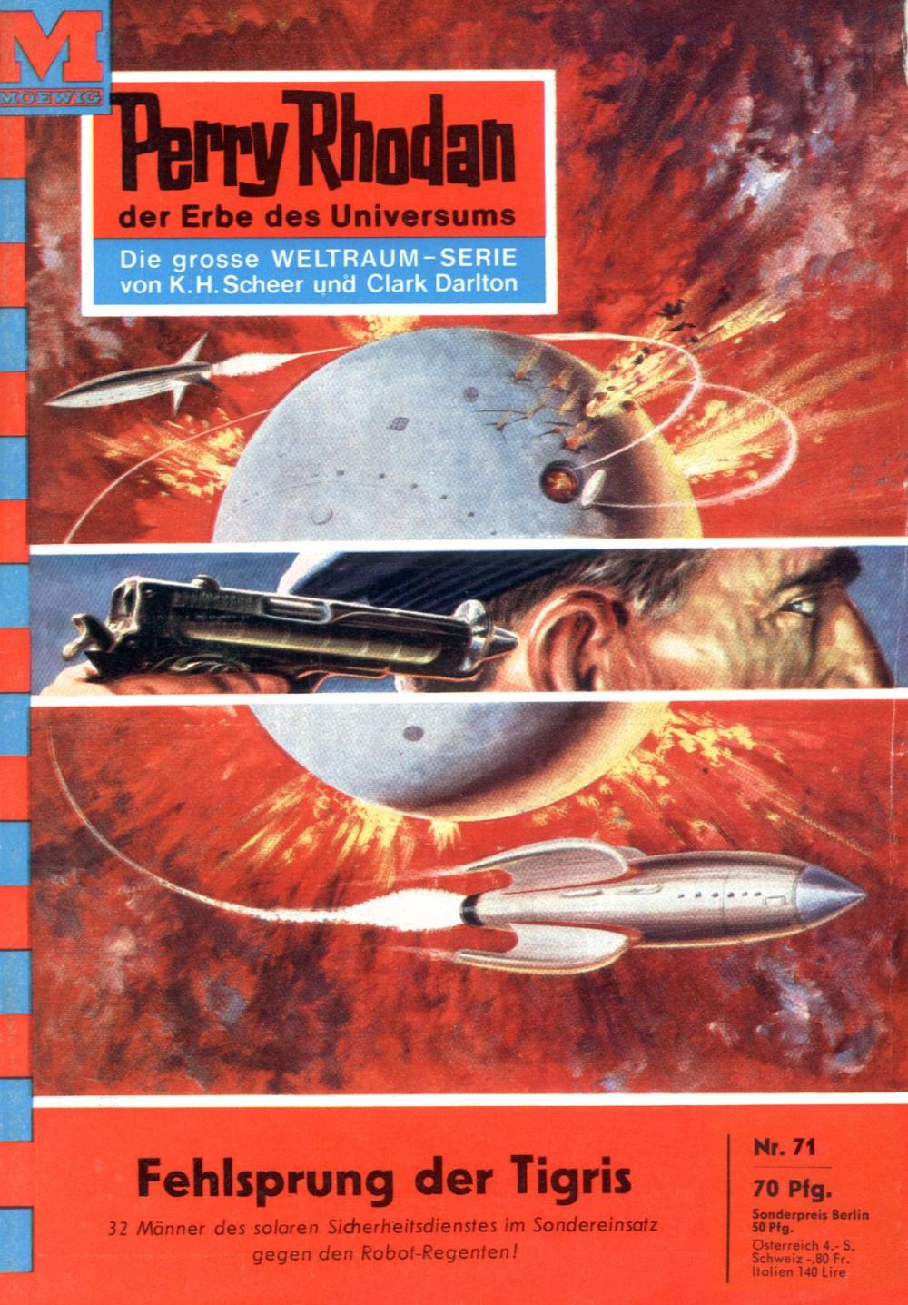 Big bigCover of Perry Rhodan 71: Fehlsprung der Tigris