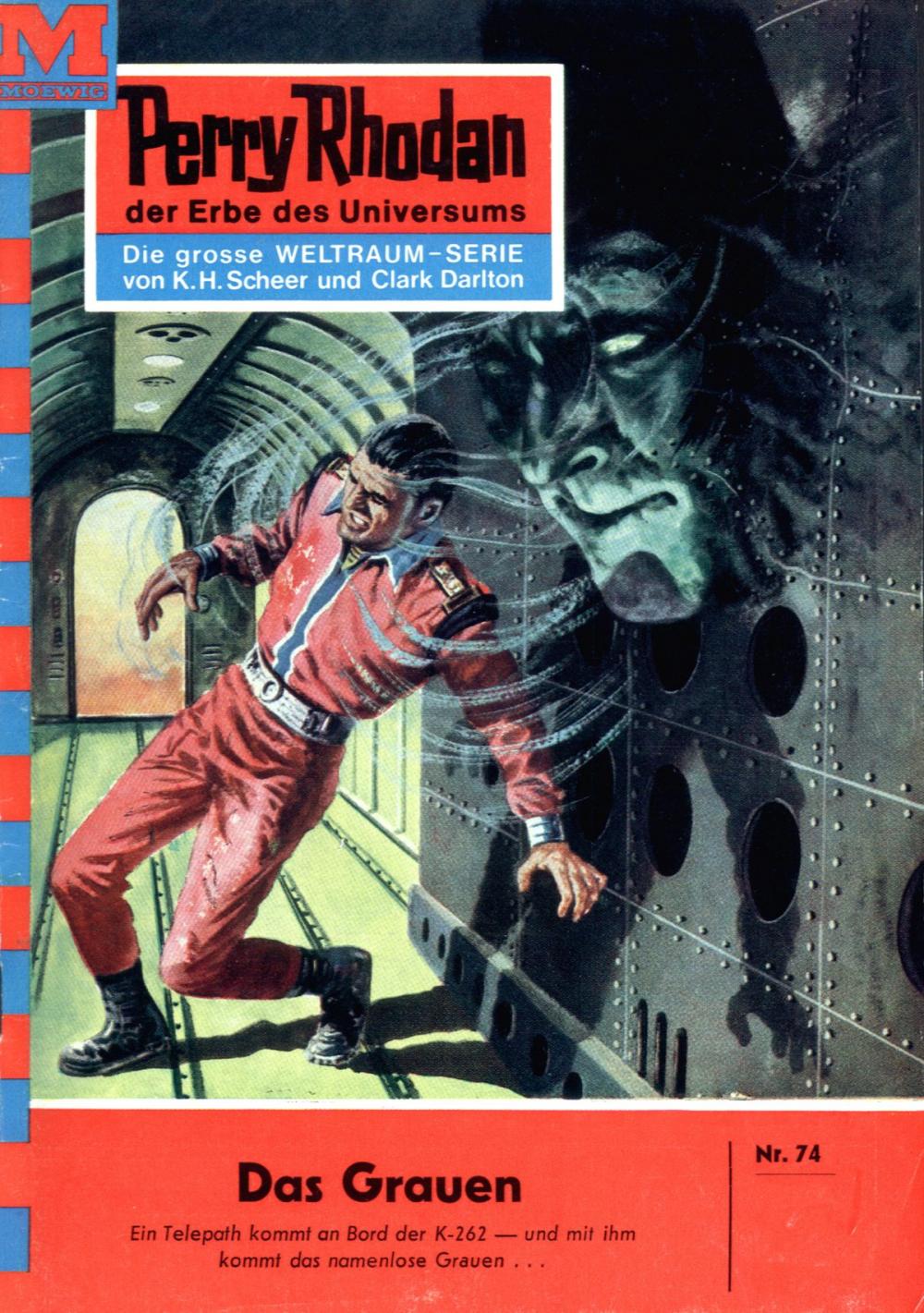 Big bigCover of Perry Rhodan 74: Das Grauen