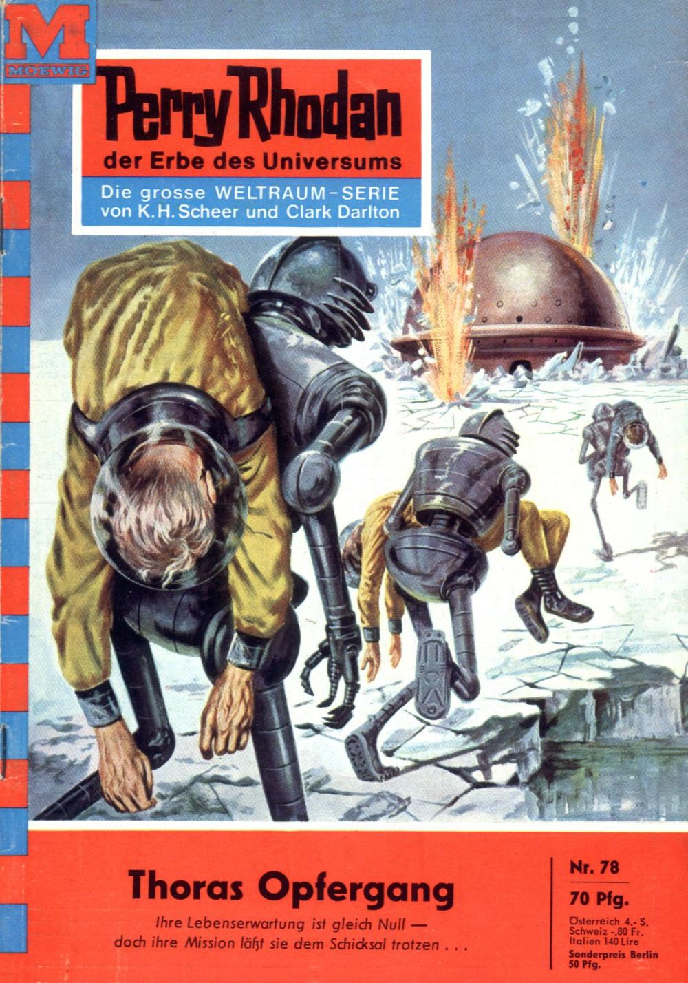 Big bigCover of Perry Rhodan 78: Thoras Opfergang