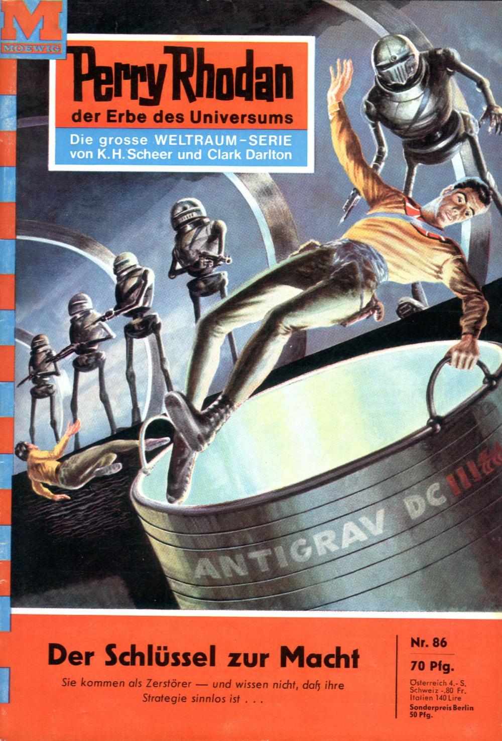 Big bigCover of Perry Rhodan 86: Der Schlüssel zur Macht