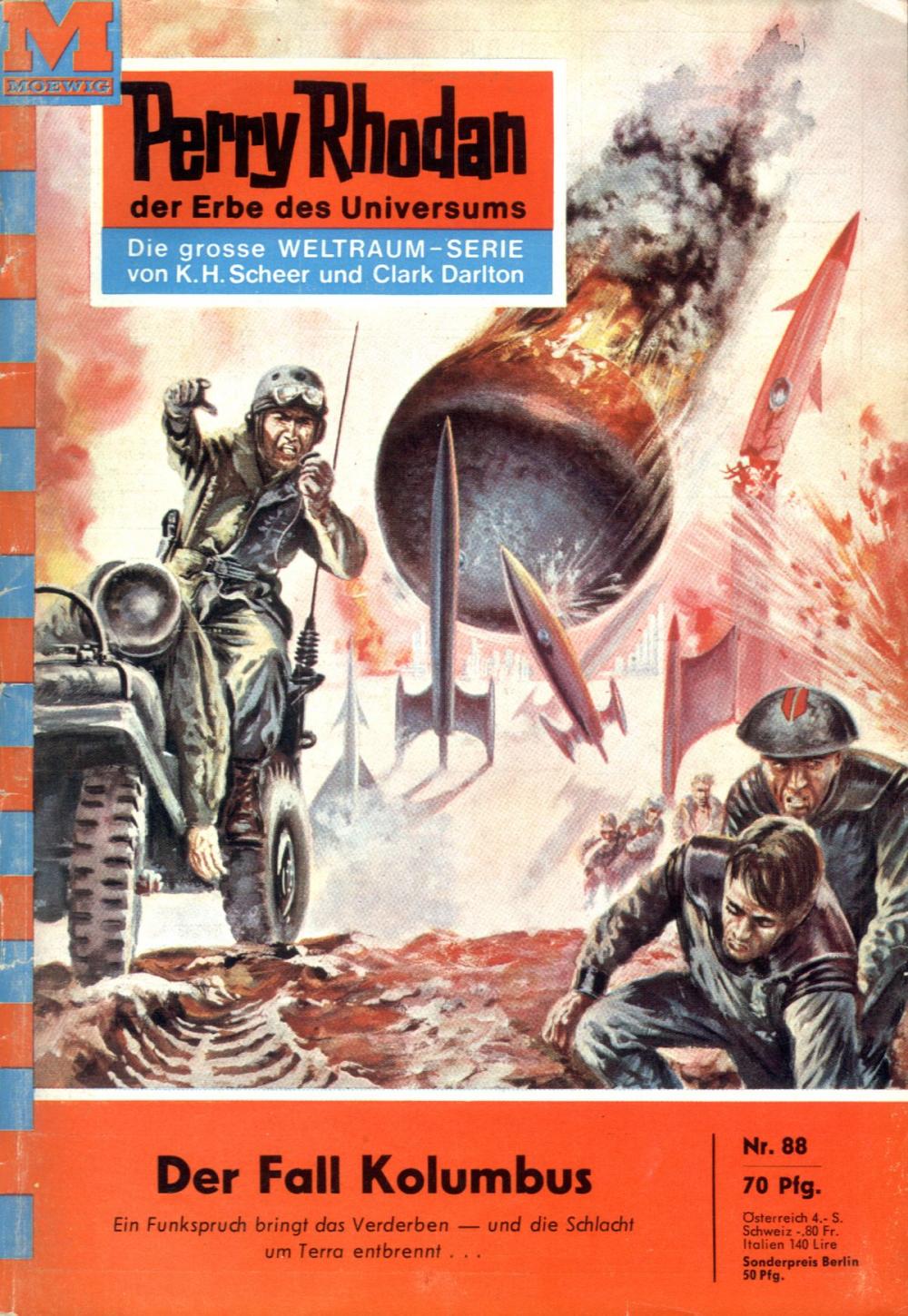 Big bigCover of Perry Rhodan 88: Der Fall Kolumbus