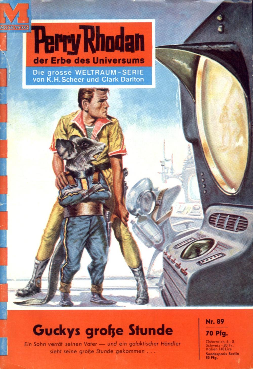 Big bigCover of Perry Rhodan 89: Guckys große Stunde