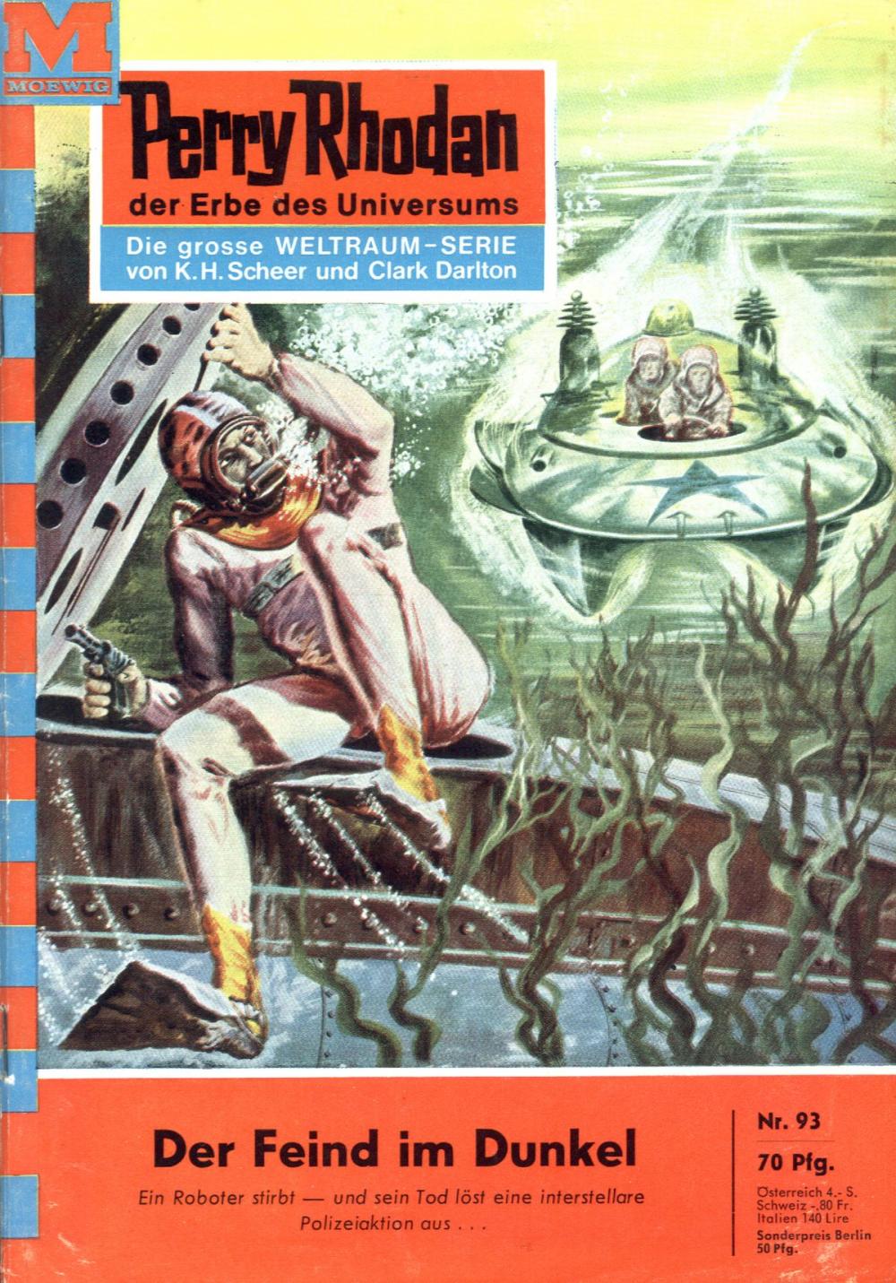 Big bigCover of Perry Rhodan 93: Der Feind im Dunkel