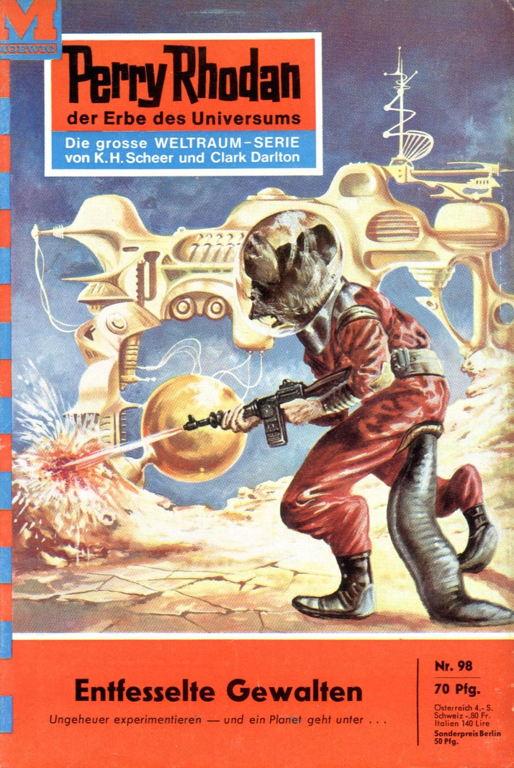 Big bigCover of Perry Rhodan 98: Entfesselte Gewalten