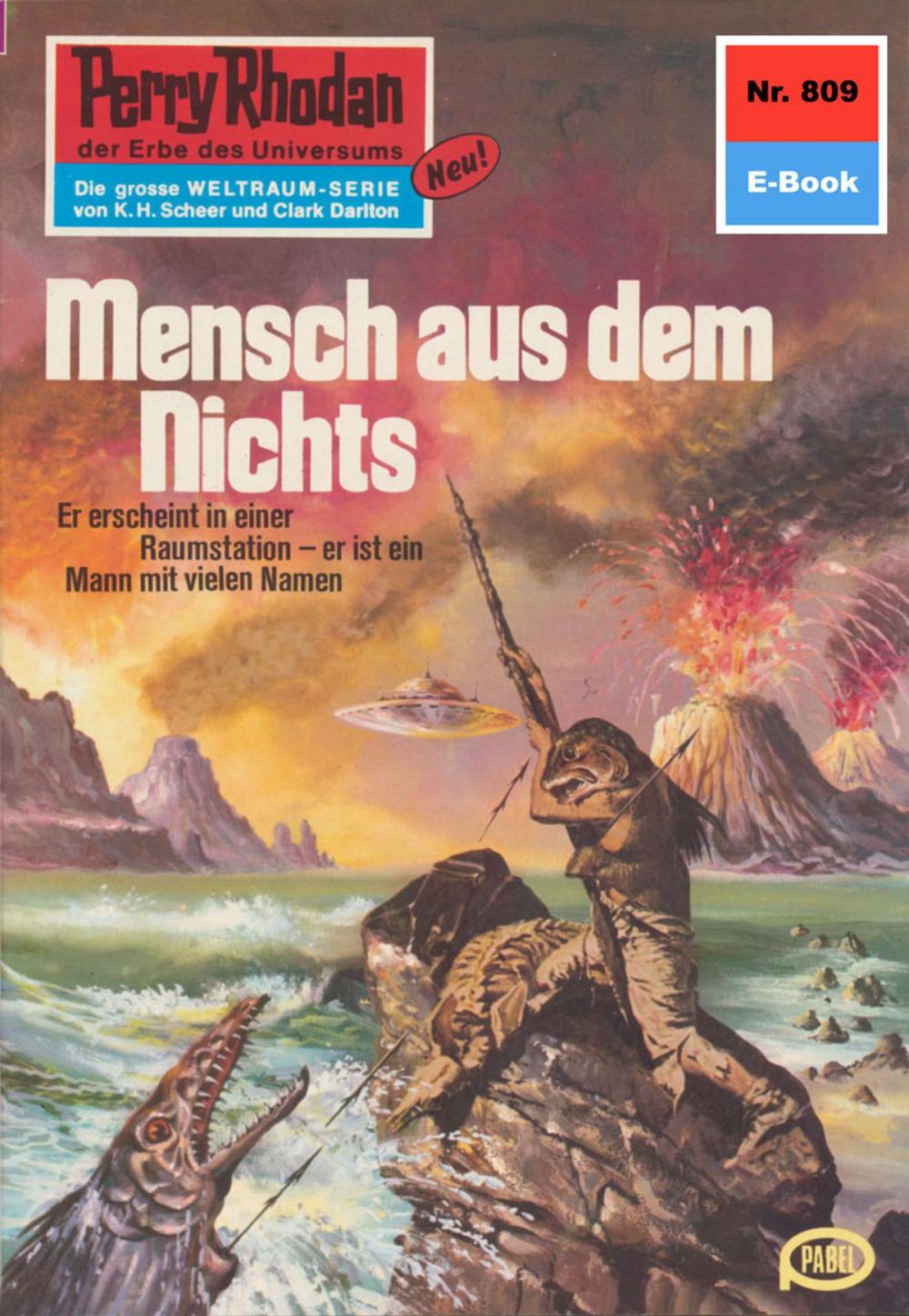 Big bigCover of Perry Rhodan 809: Mensch aus dem Nichts